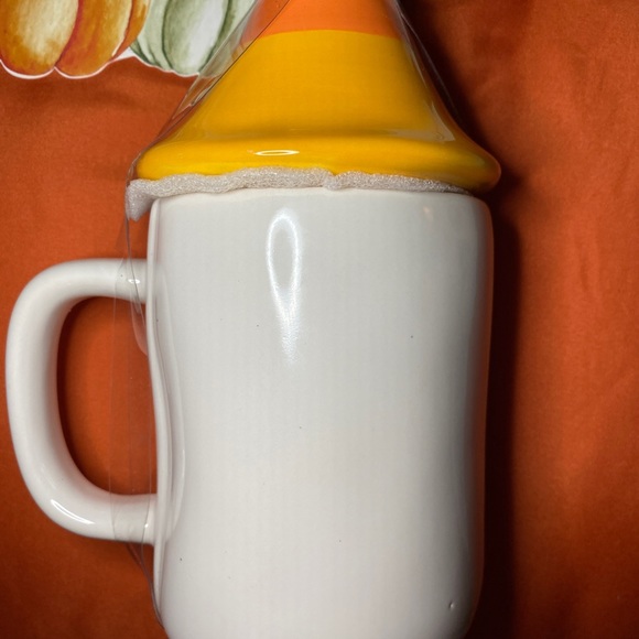 Halloween CLASSIC RAE DUNN “TRICK OR TREAT” GNOME MUG w/CANDY CORN TOPPER🎃 - Picture 12 of 12